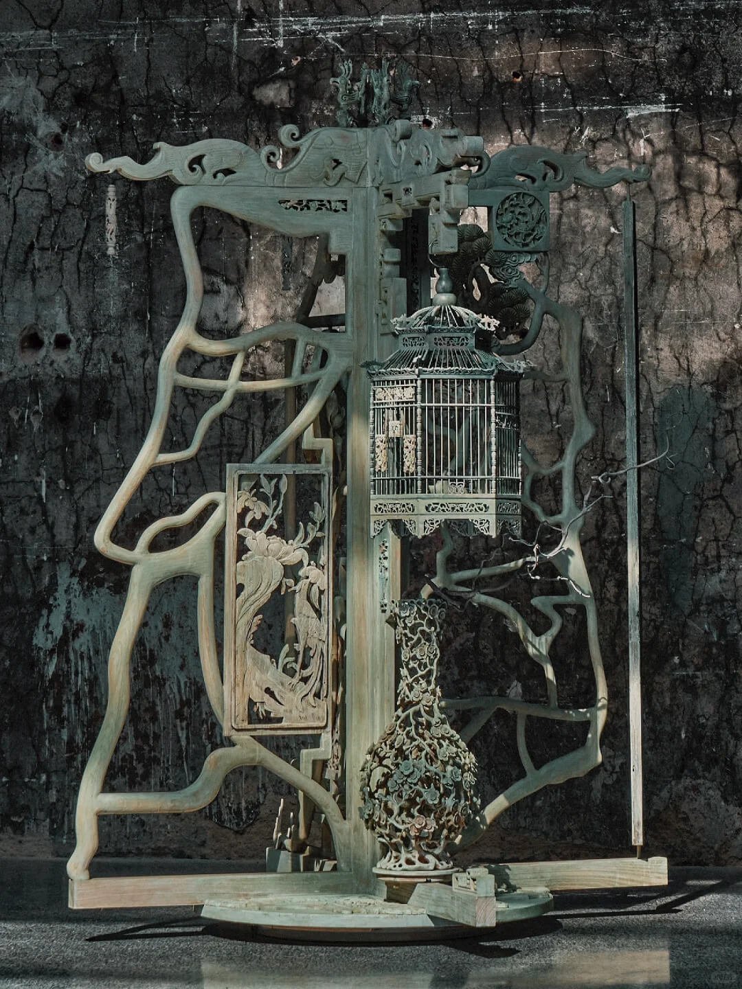 Höna Artist Wooden Sculpture — Li Yichen 4